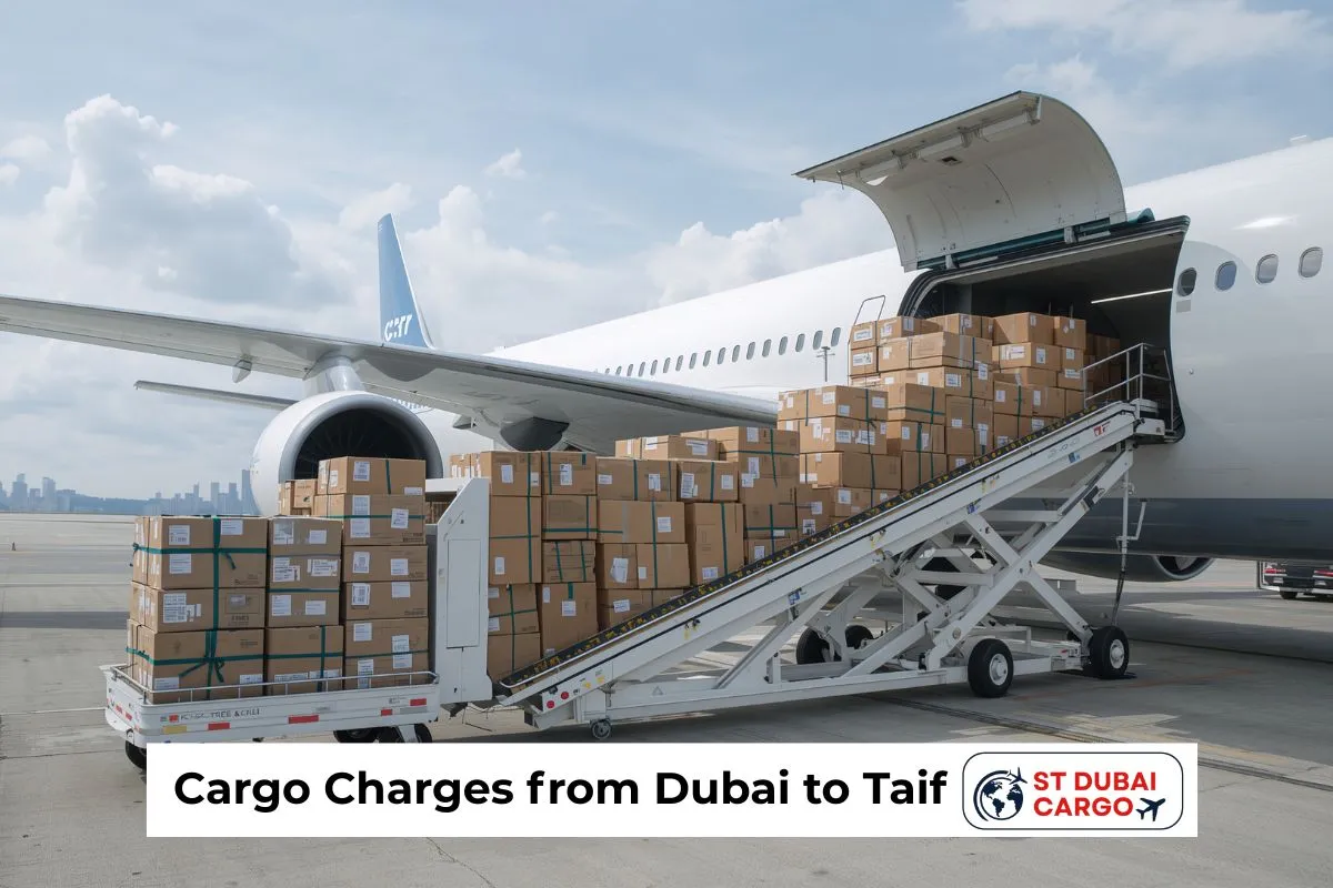 Cargo Charges from Dubai to Taif