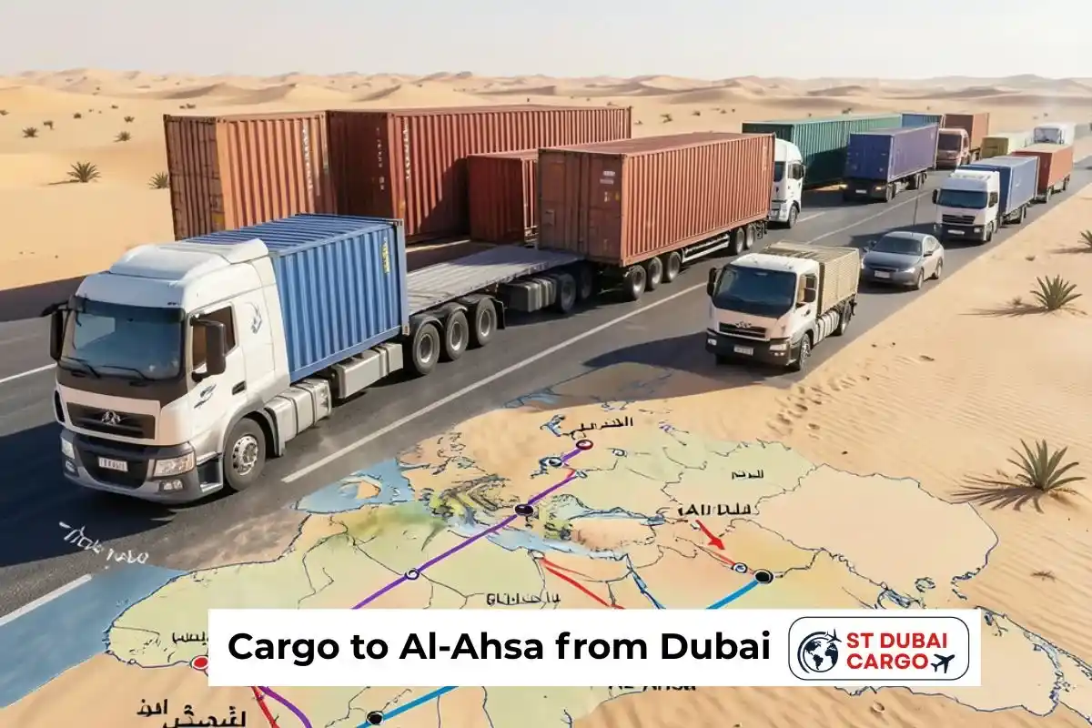 Cargo to Al-Ahsa from Dubai