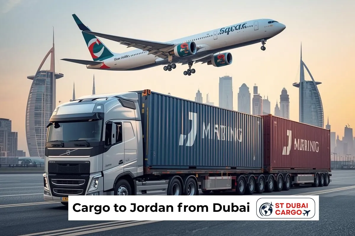 Cargo to Jordan from Dubai