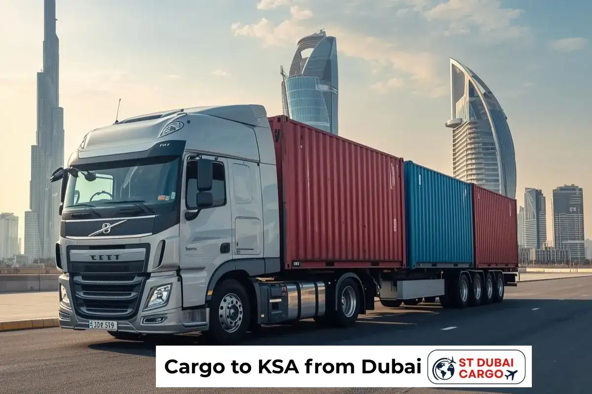 Cargo to KSA from Dubai