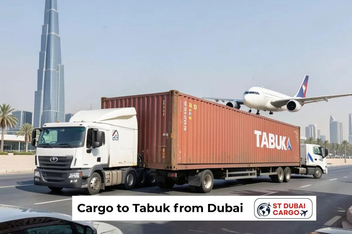 Cargo to Tabuk from Dubai