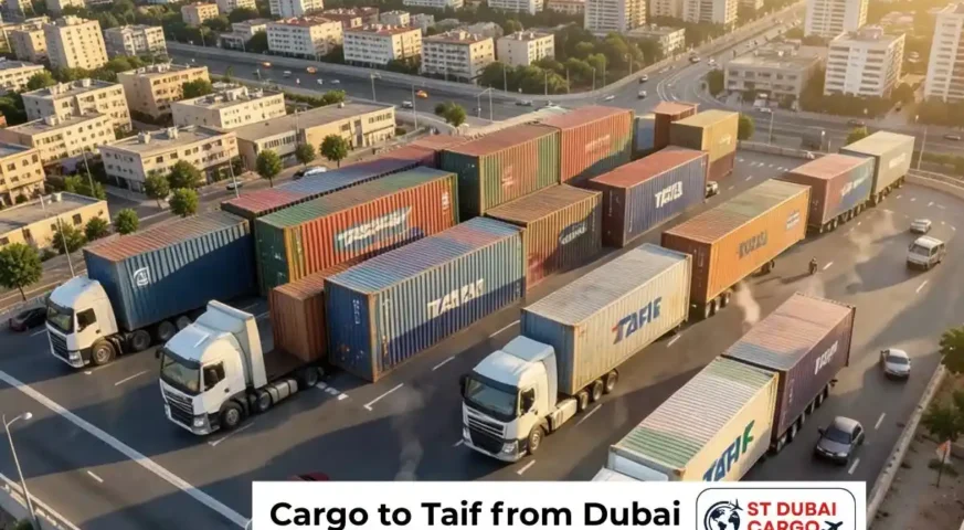 Cargo to Taif from Dubai