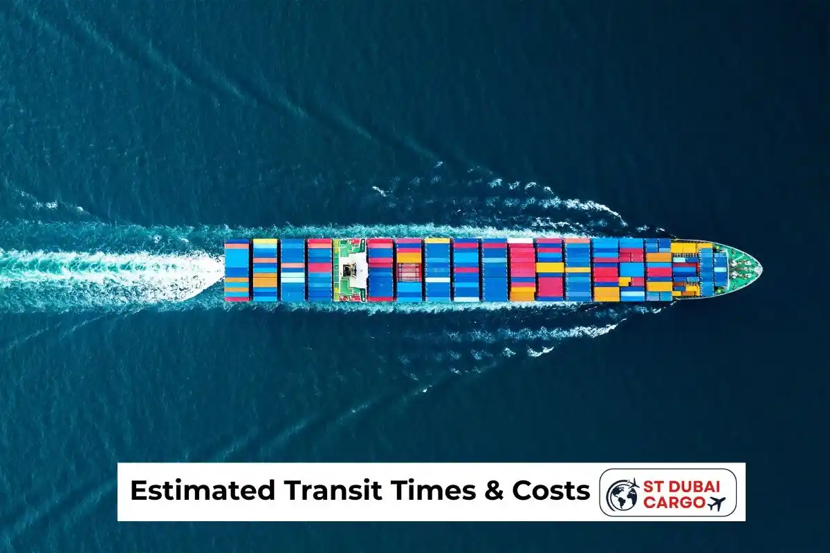 Estimated Transit Times & Costs
