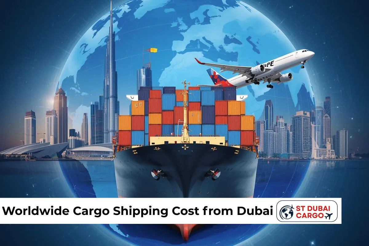 Worldwide Cargo Shipping Cost from Dubai