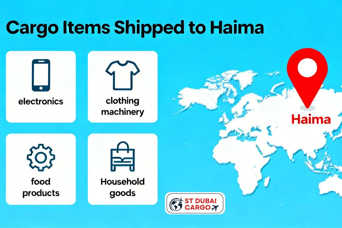 Cargo Items You Can Ship to Haima