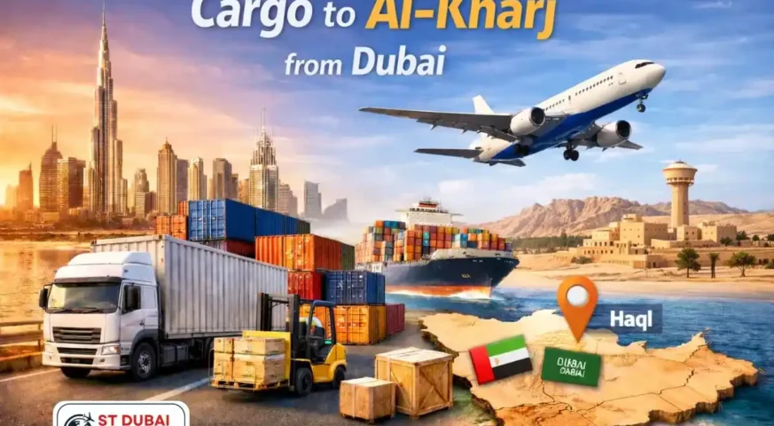 Cargo to Al‑Kharj from Dubai