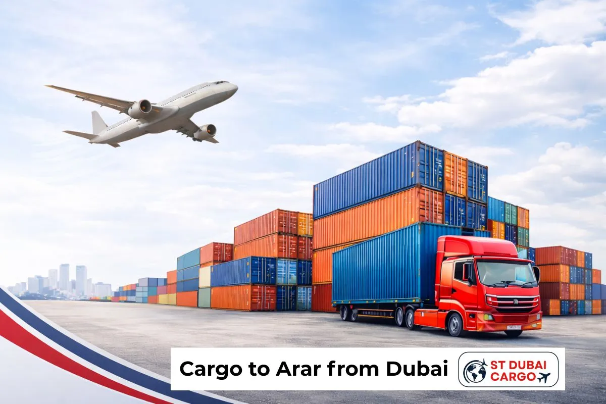 Cargo to Arar from Dubai