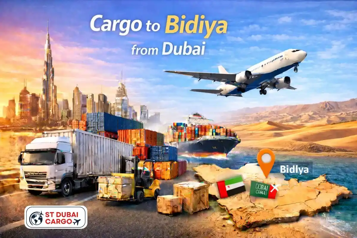Cargo to Bidiya from Dubai