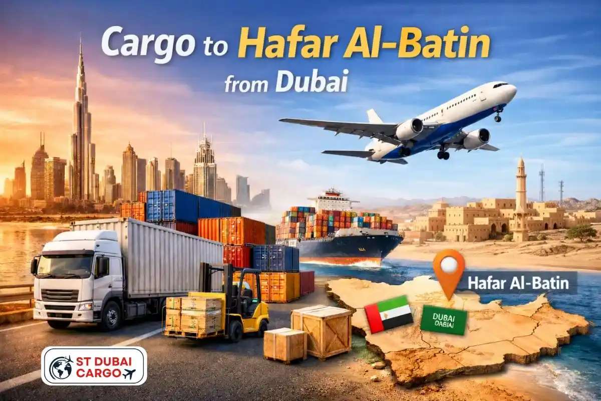 Cargo to Hafar Al-Batin from Dubai