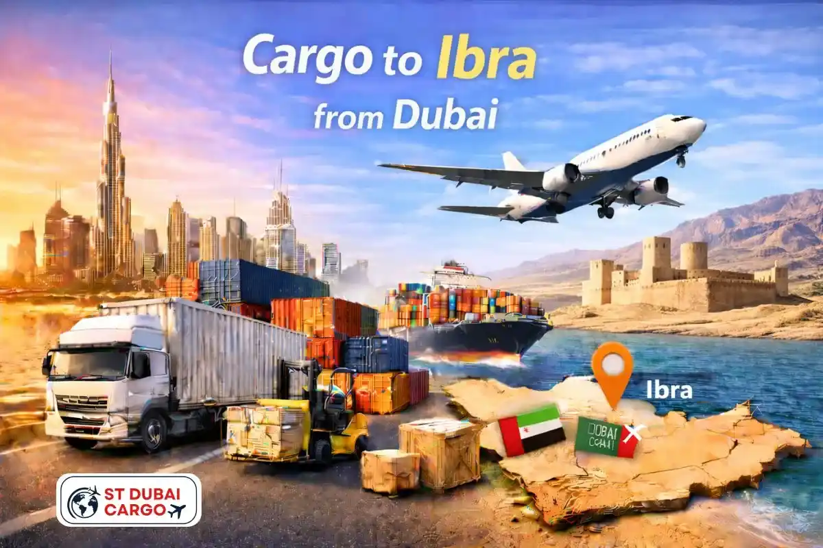 Cargo to Ibra from Dubai