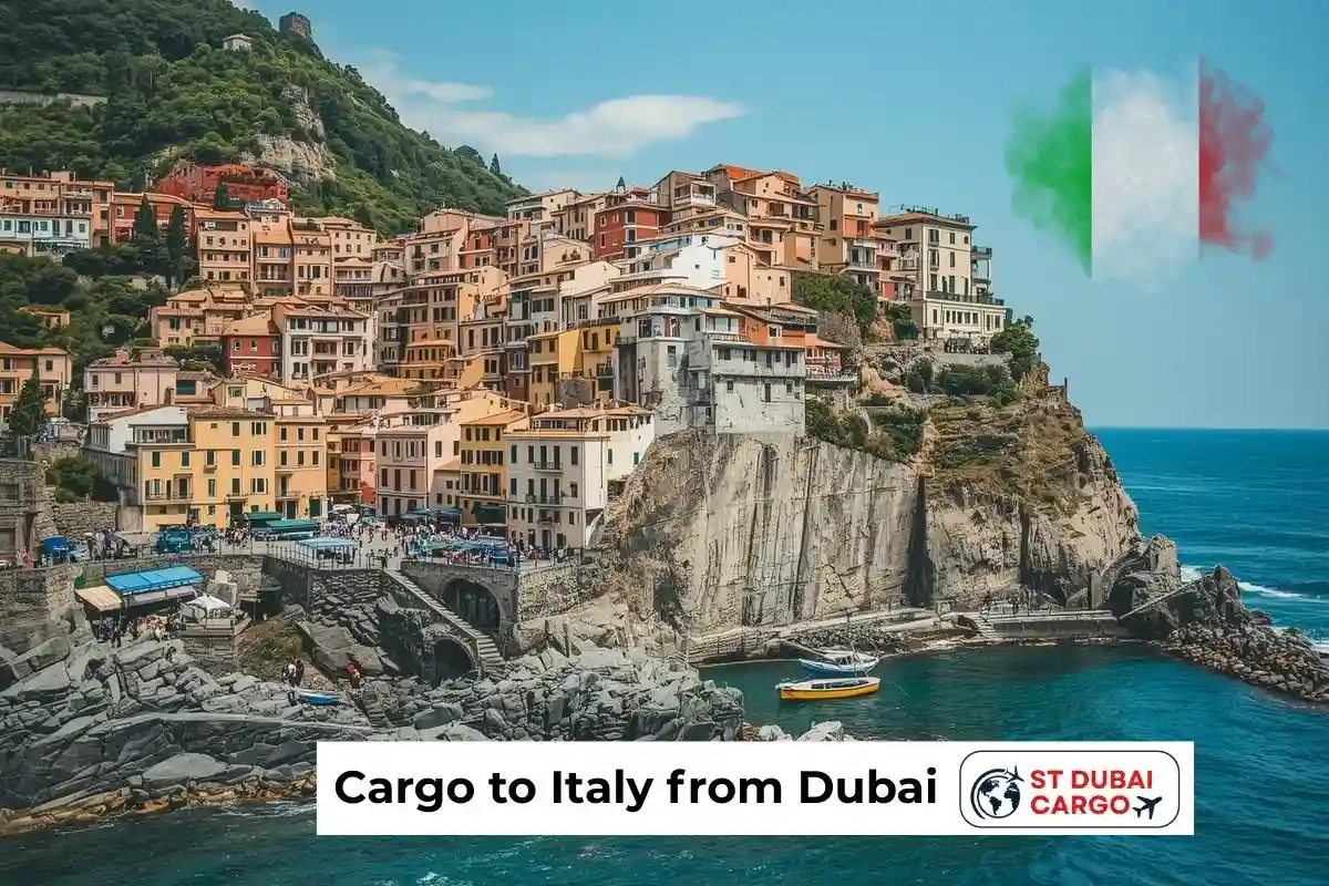 Cargo to Italy from Dubai