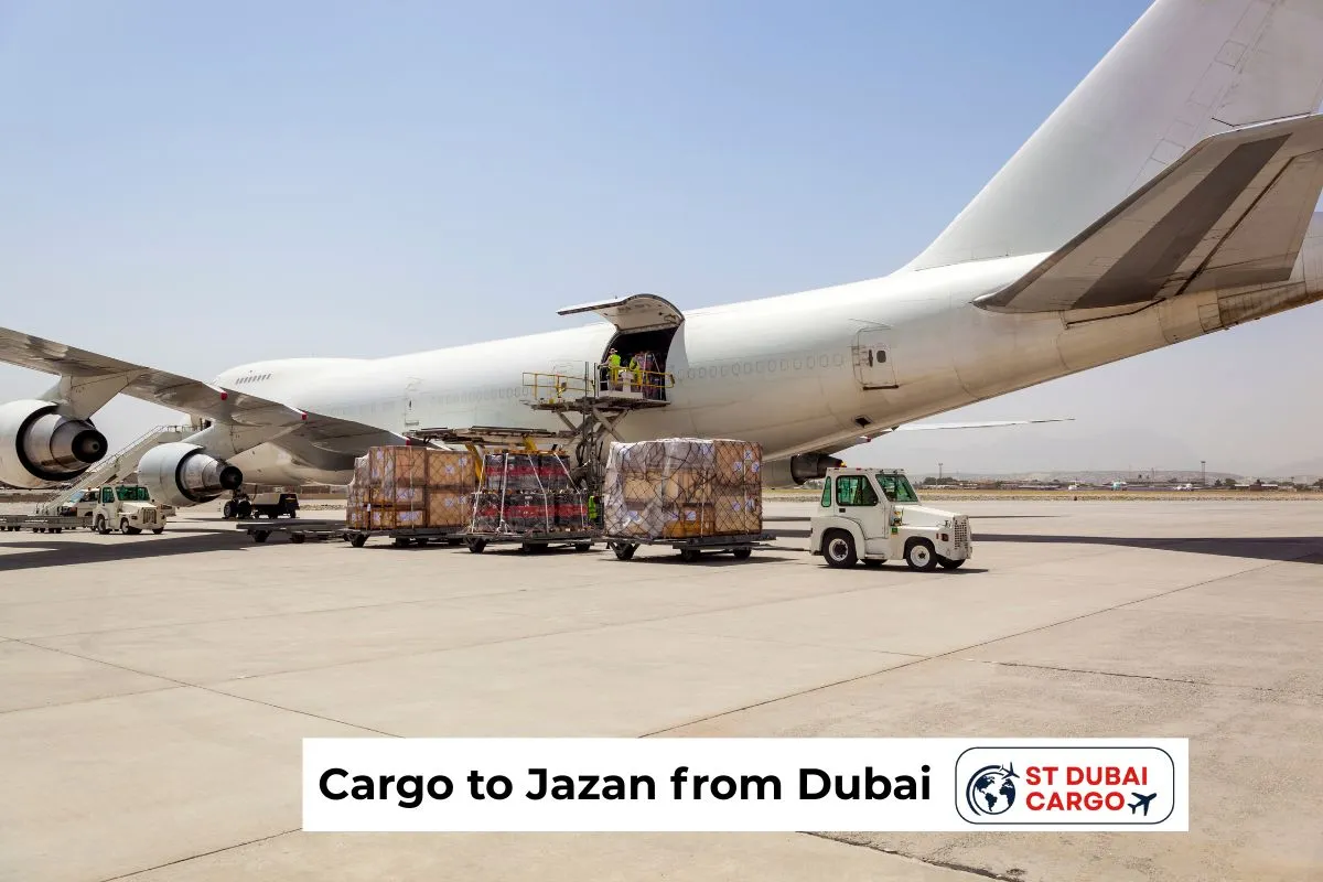 Cargo to Jazan from Dubai