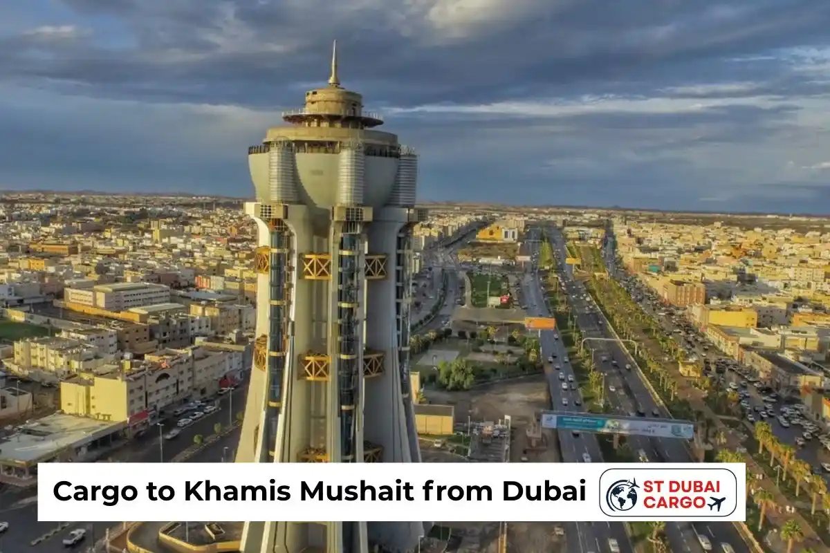 Cargo to Khamis Mushait from Dubai
