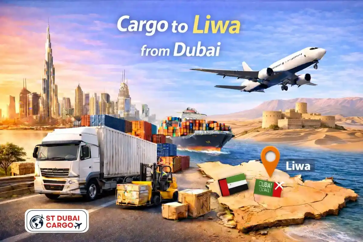 Cargo to Liwa from Dubai