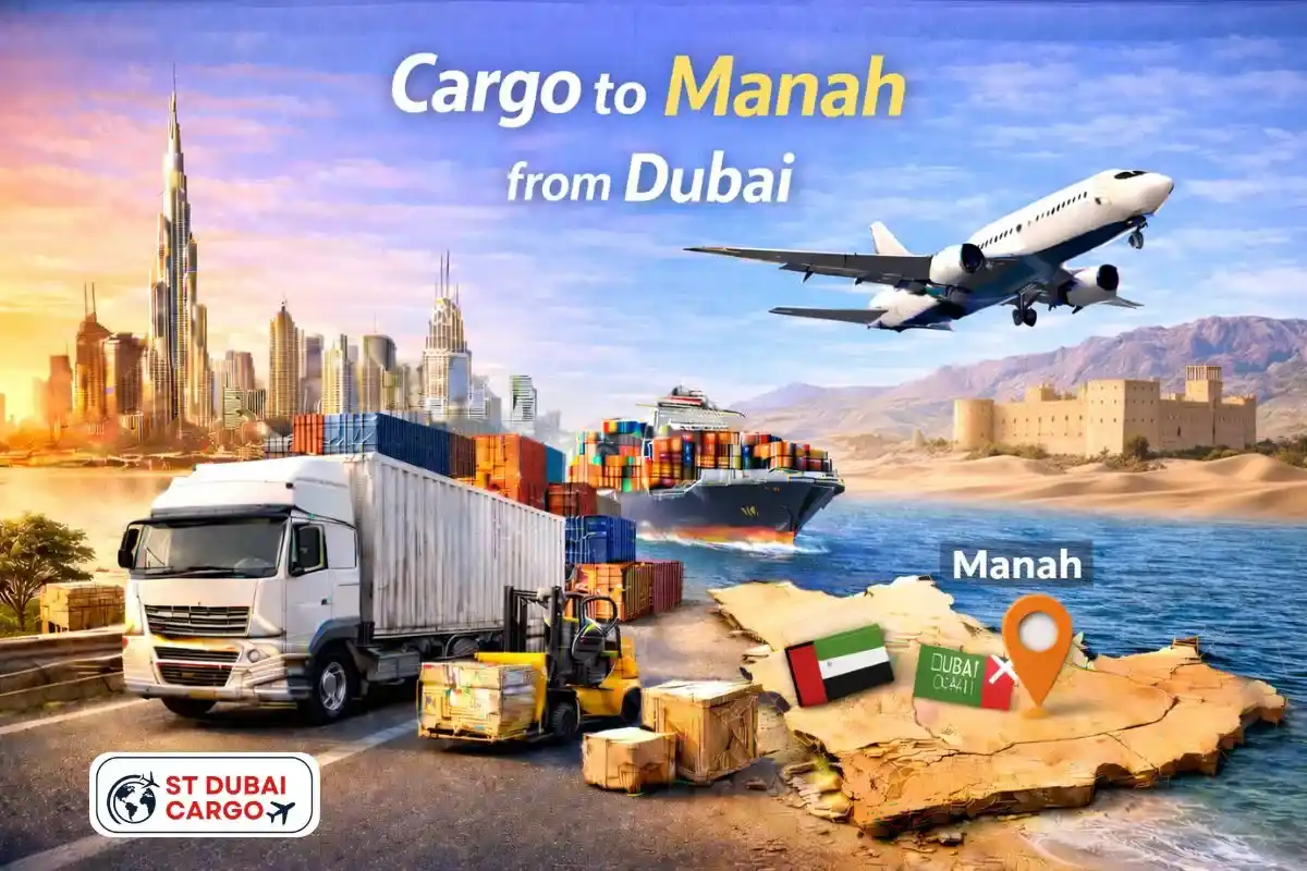 Cargo to Manah from Dubai