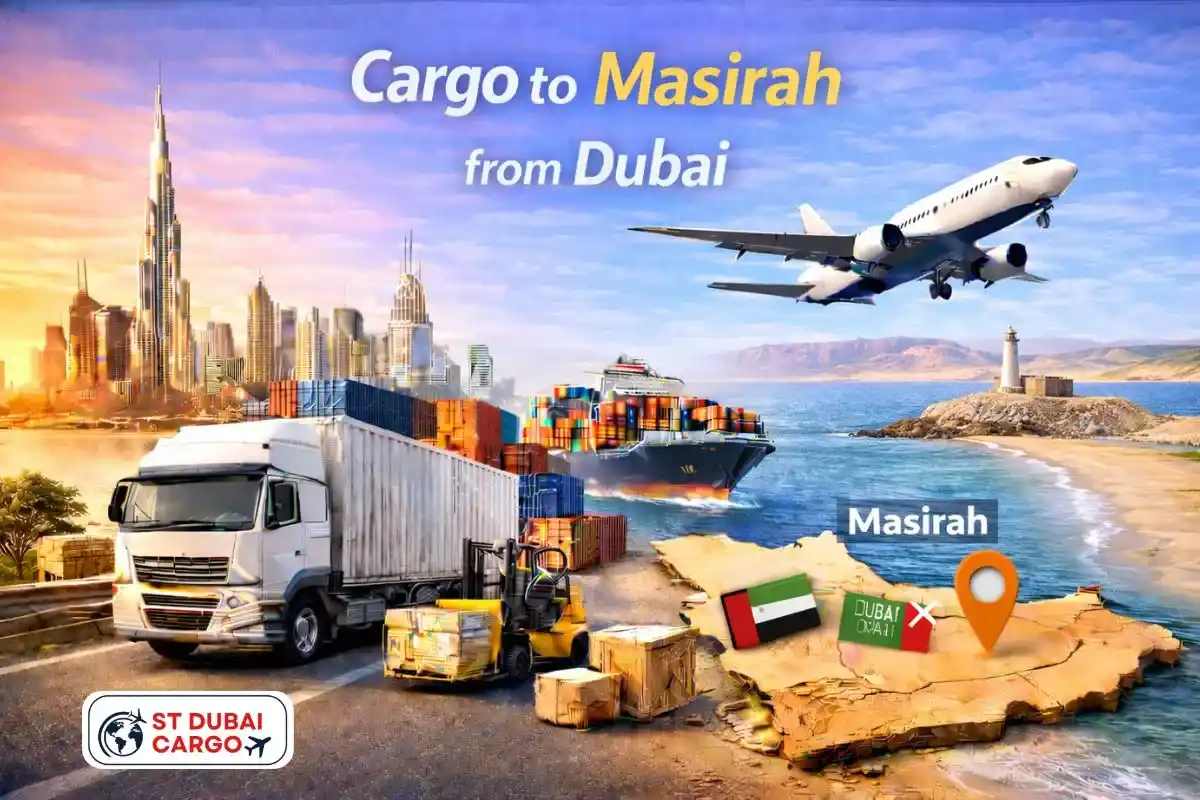 Cargo to Masirah from Dubai