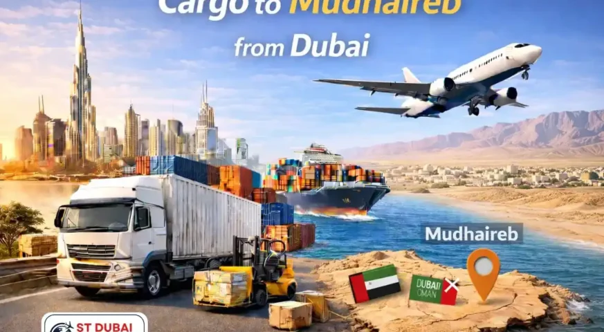 Cargo to Mudhaireb from Dubai