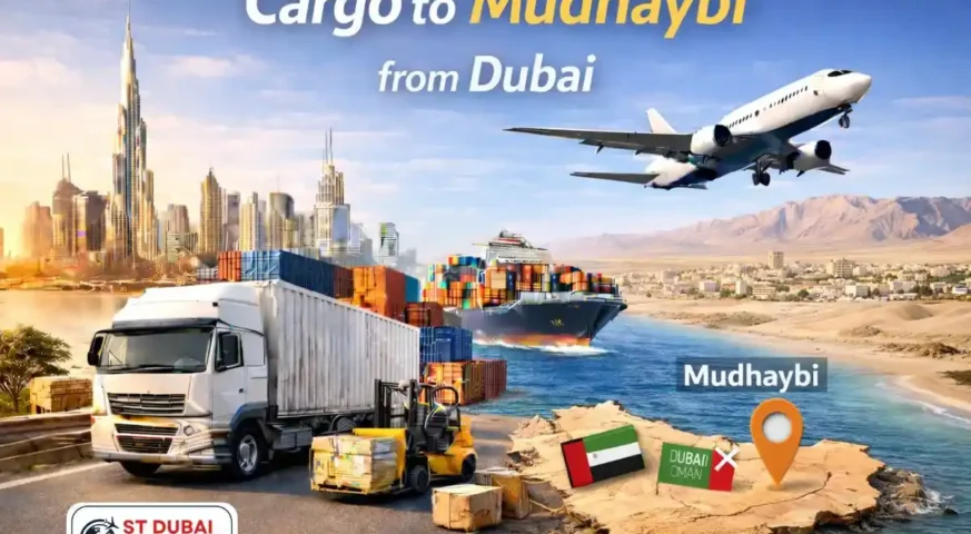 Cargo to Mudhaybi from Dubai