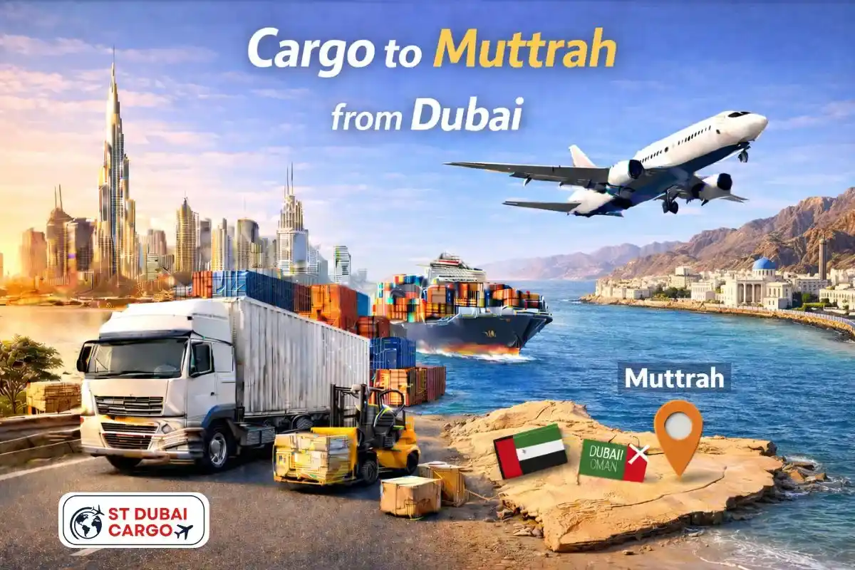Cargo to Muttrah from Dubai