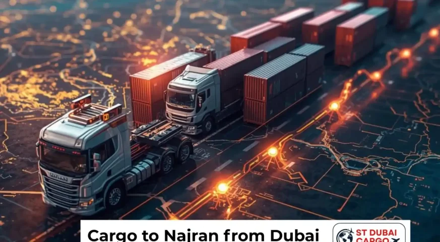 Cargo to Najran from Dubai