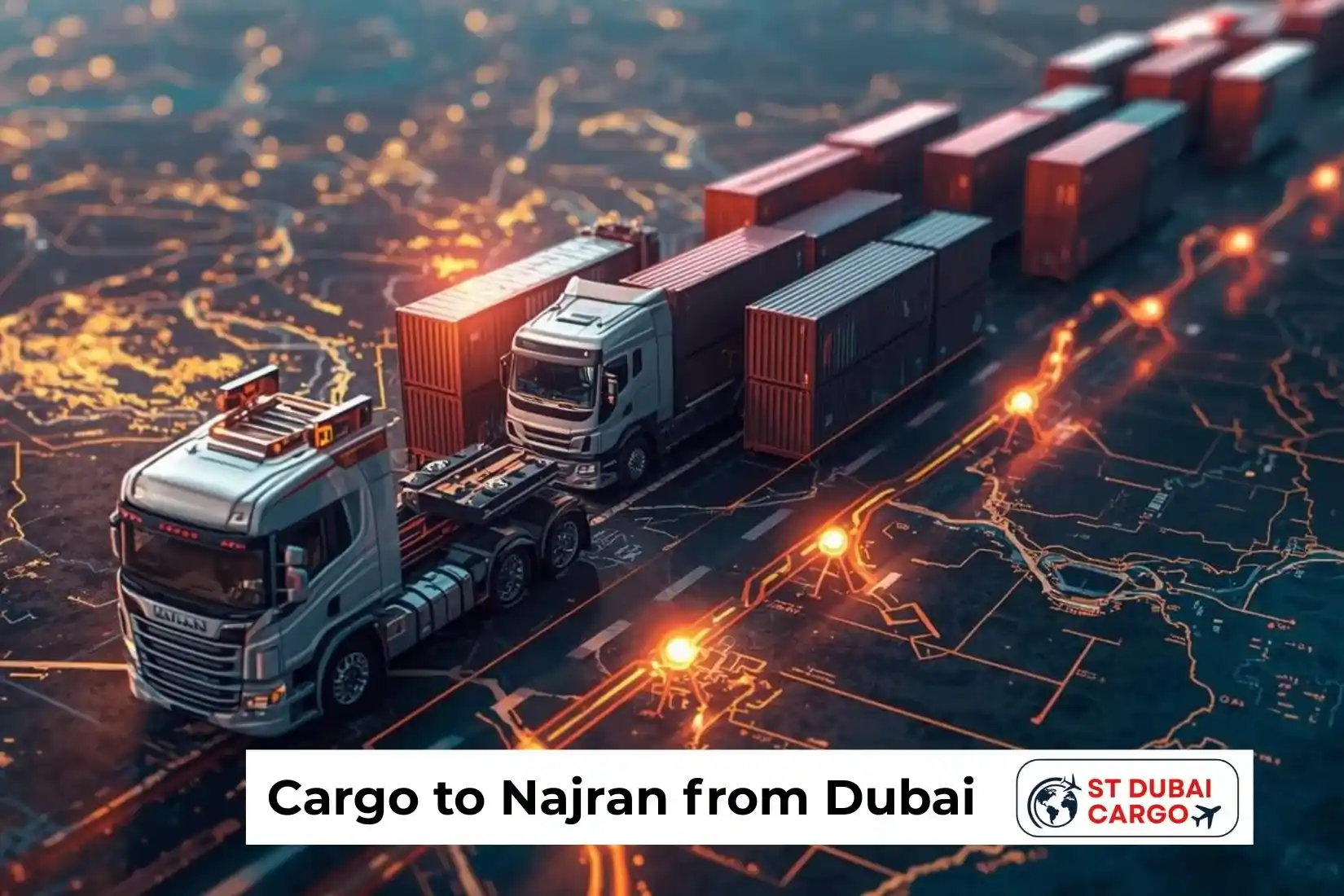 Cargo to Najran from Dubai