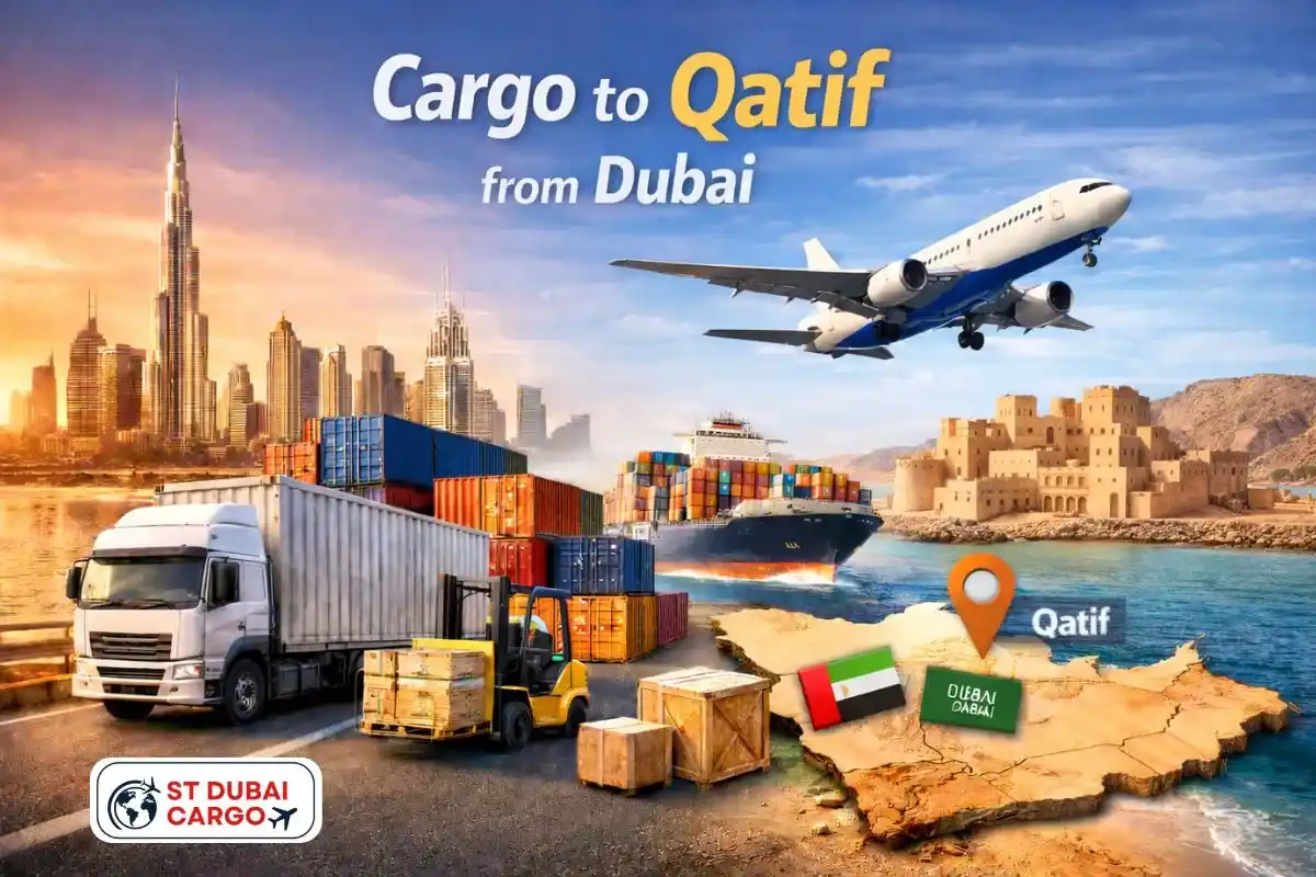 Cargo to Qatif from Dubai