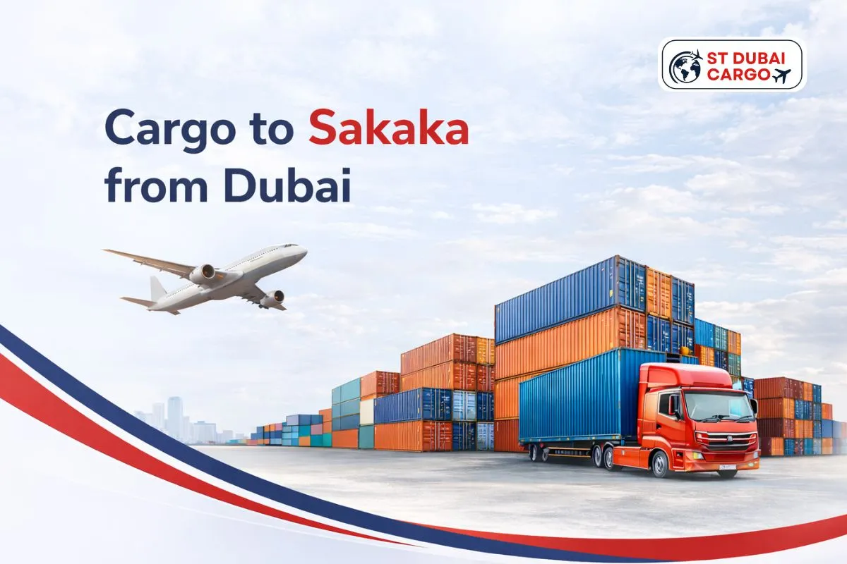 Cargo to Sakaka from Dubai