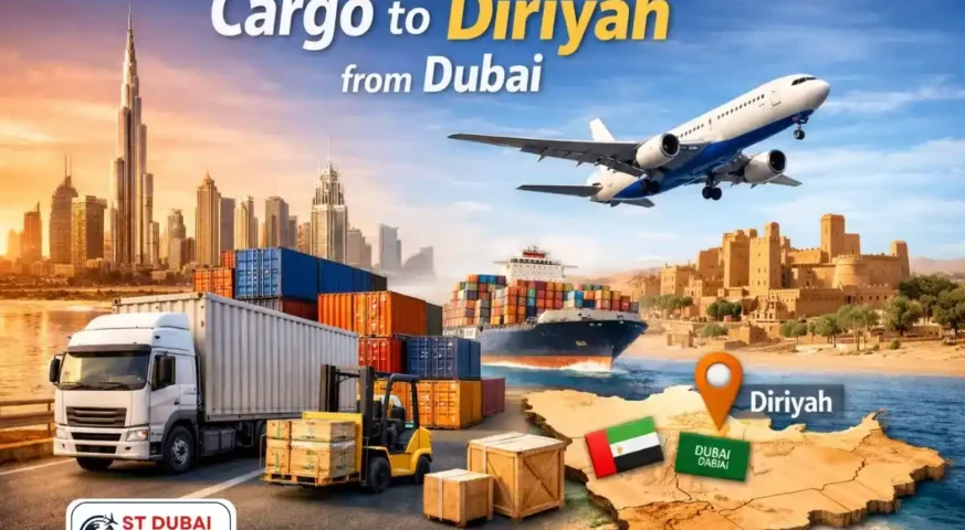 Cargo to Diriyah from Dubai