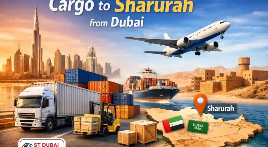 Cargo to Sharurah from Dubai