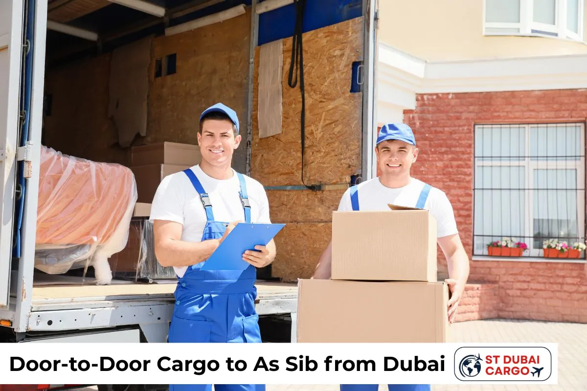 Door-to-Door Cargo to As Sib from Dubai