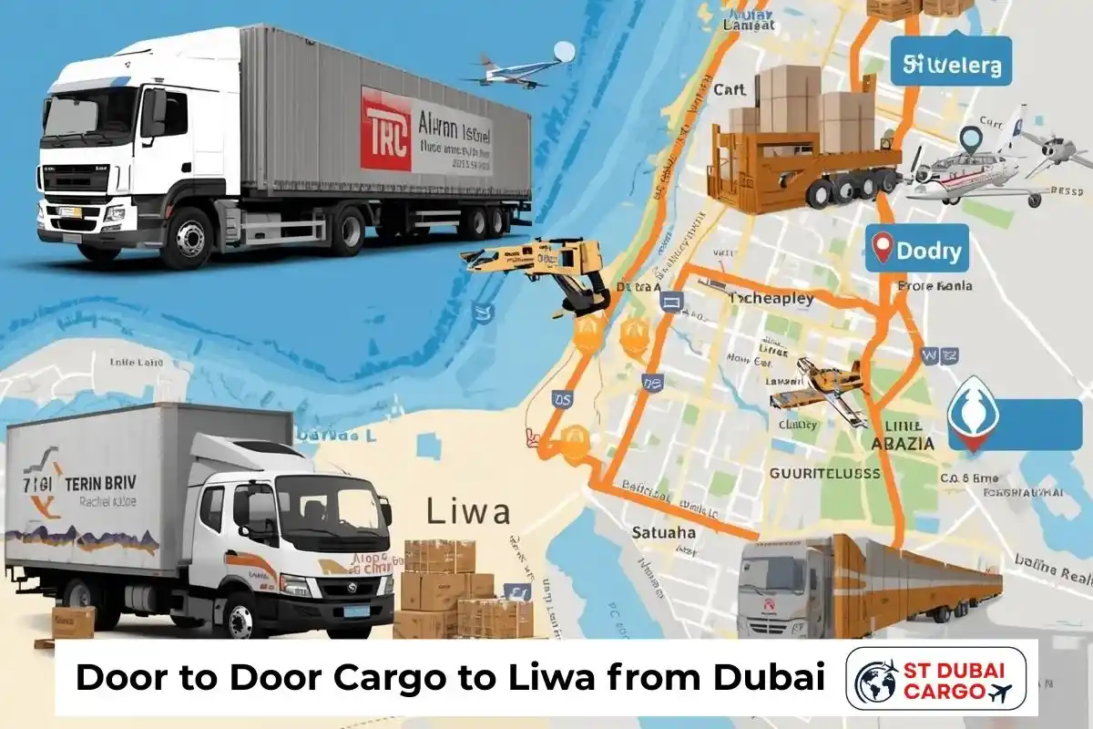 Door to Door Cargo to Liwa from Dubai