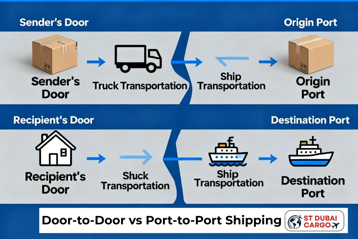 Door-to-Door vs Port-to-Port Shipping