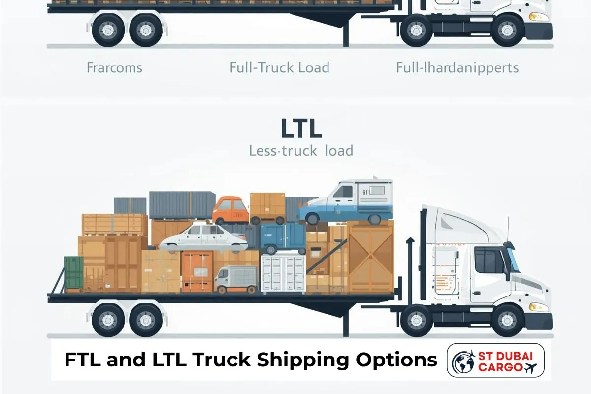 FTL and LTL Truck Shipping Options