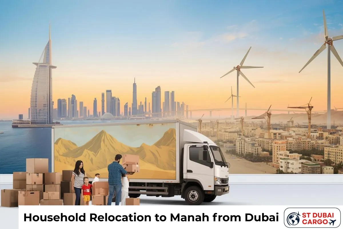 Household Relocation to Manah from Dubai