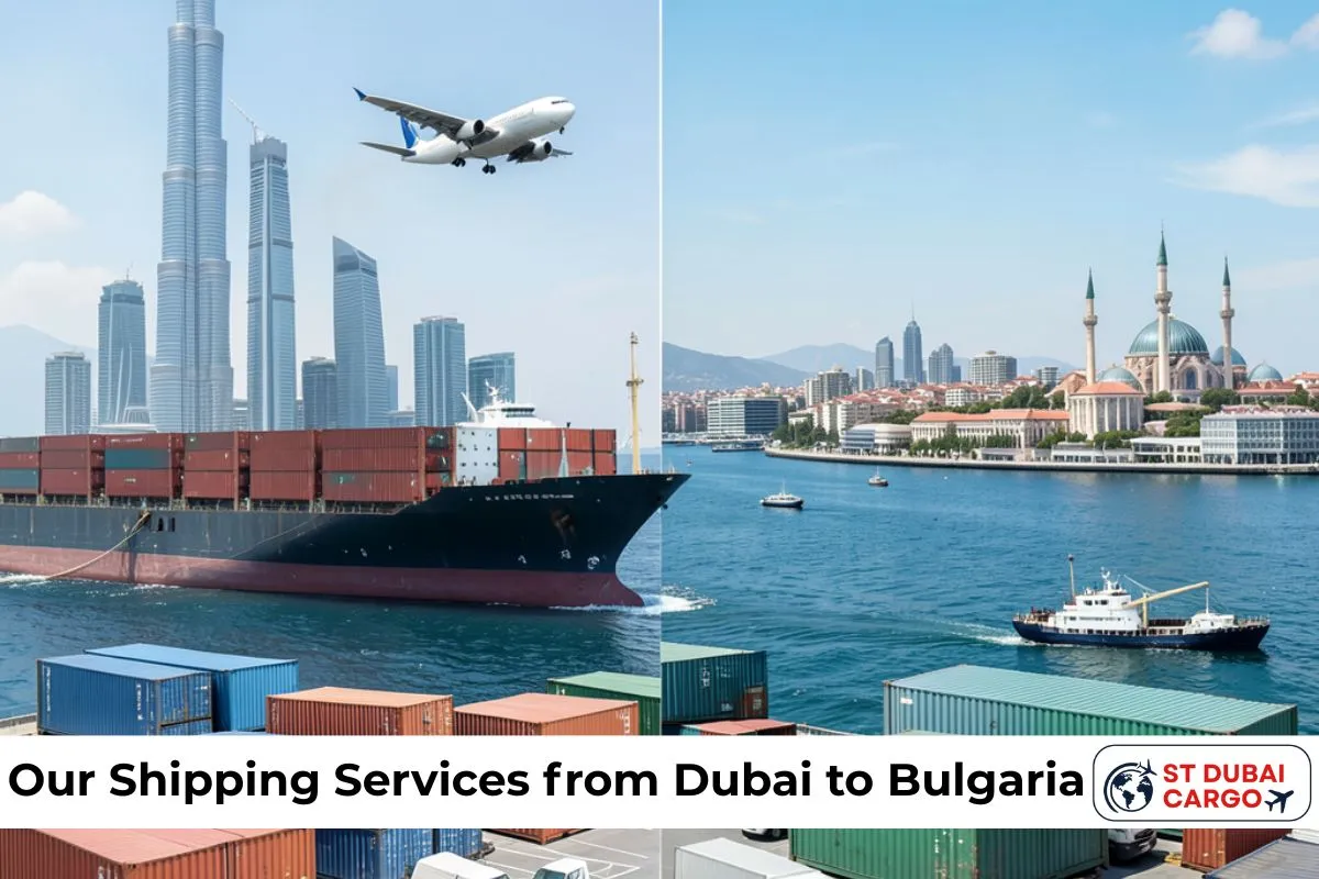 Our Shipping Services from Dubai to Bulgaria