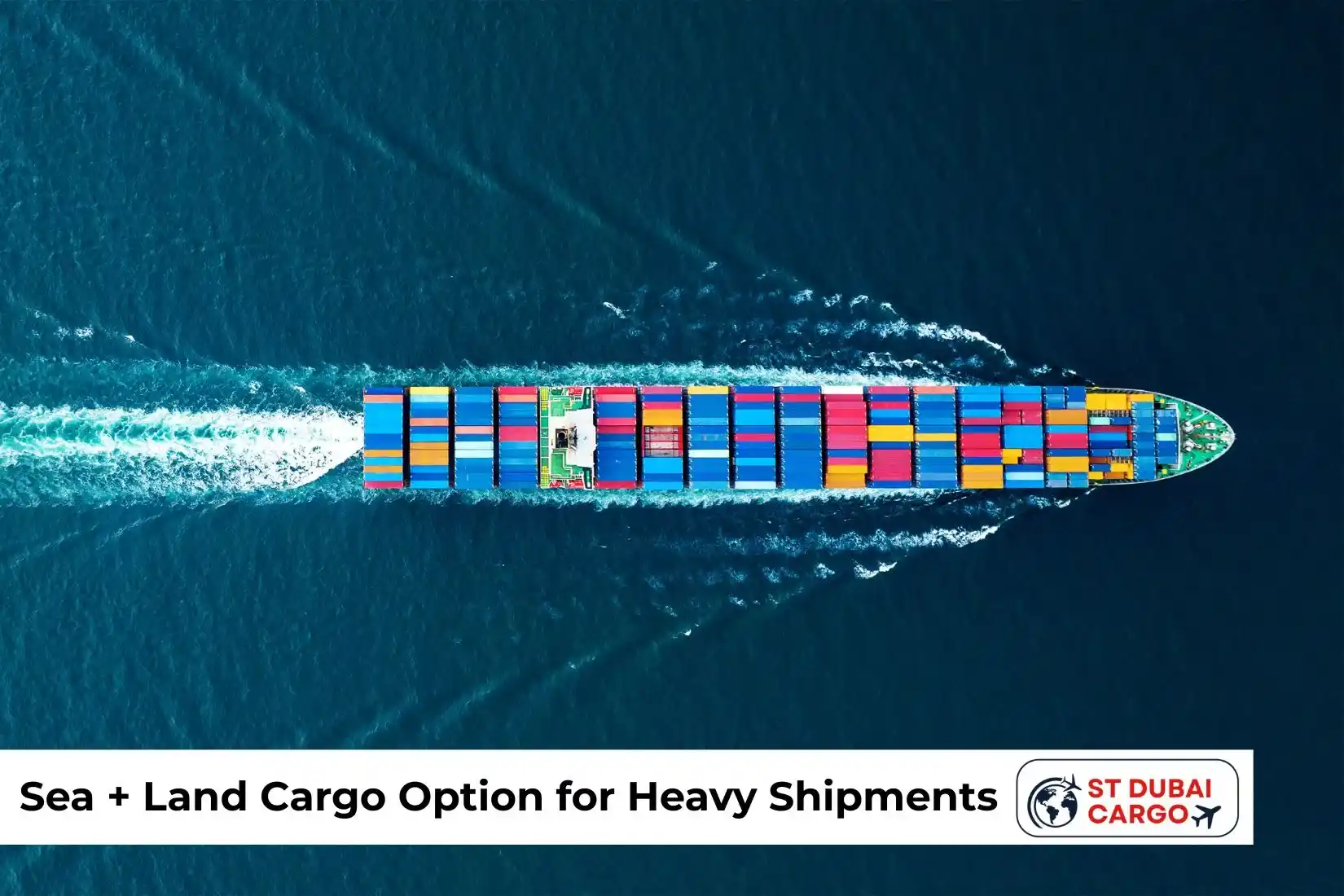 Sea + Land Cargo Option for Heavy Shipments