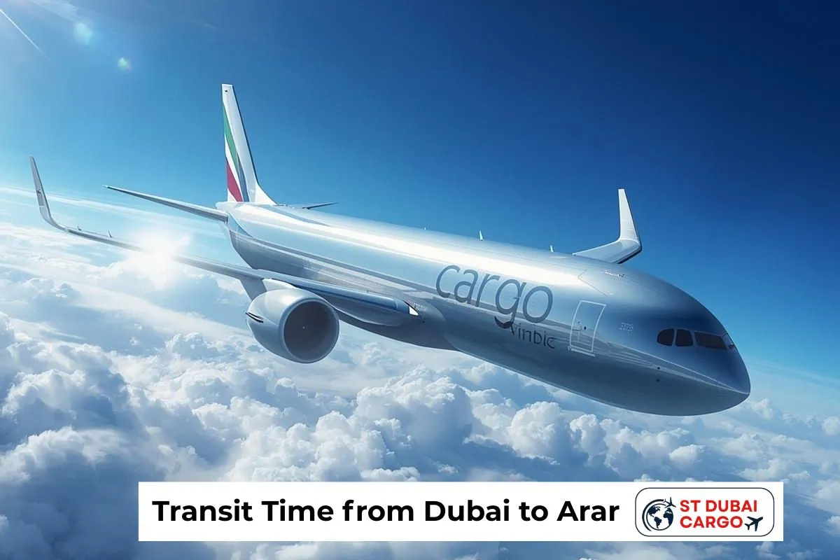 Transit Time from Dubai to Arar