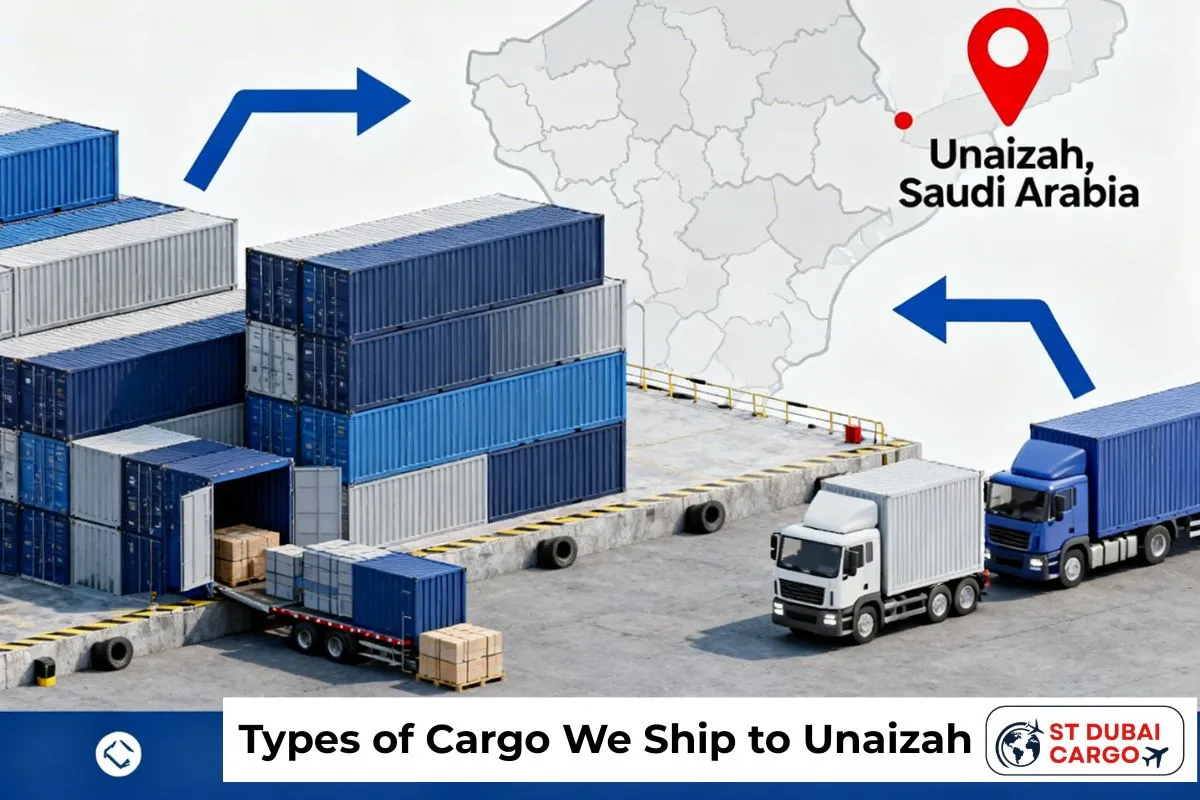 Types of Cargo We Ship to Unaizah