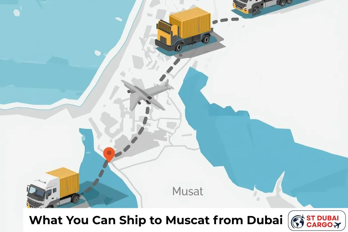 What You Can Ship to Muscat from Dubai