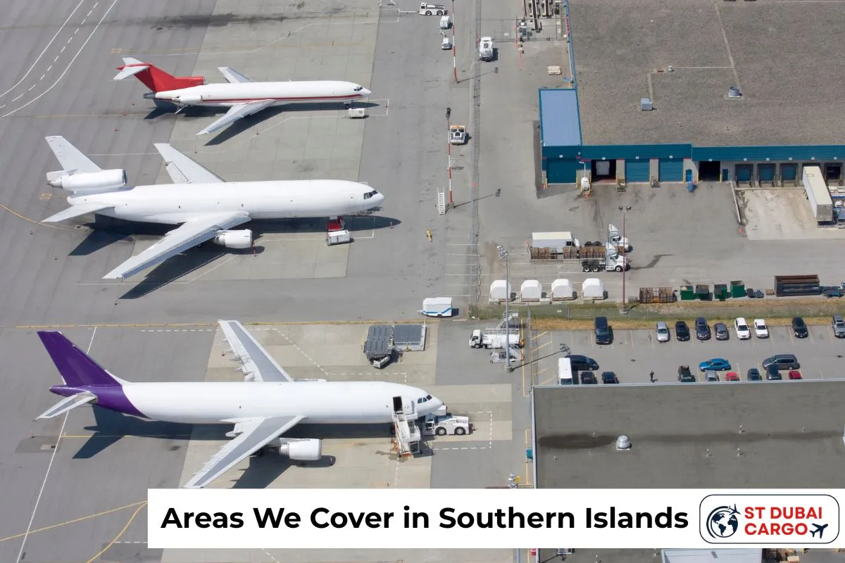 Areas We Cover in Southern Islands