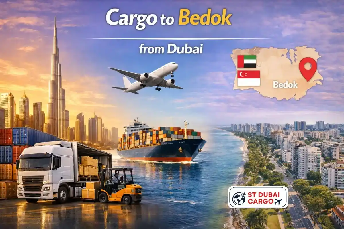 Cargo to Bedok from Dubai