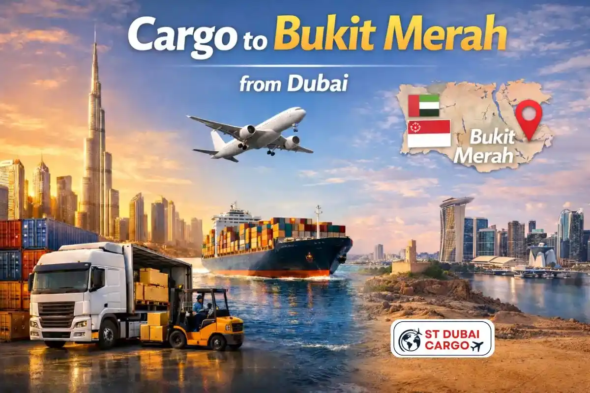Cargo to Bukit Merah from Dubai