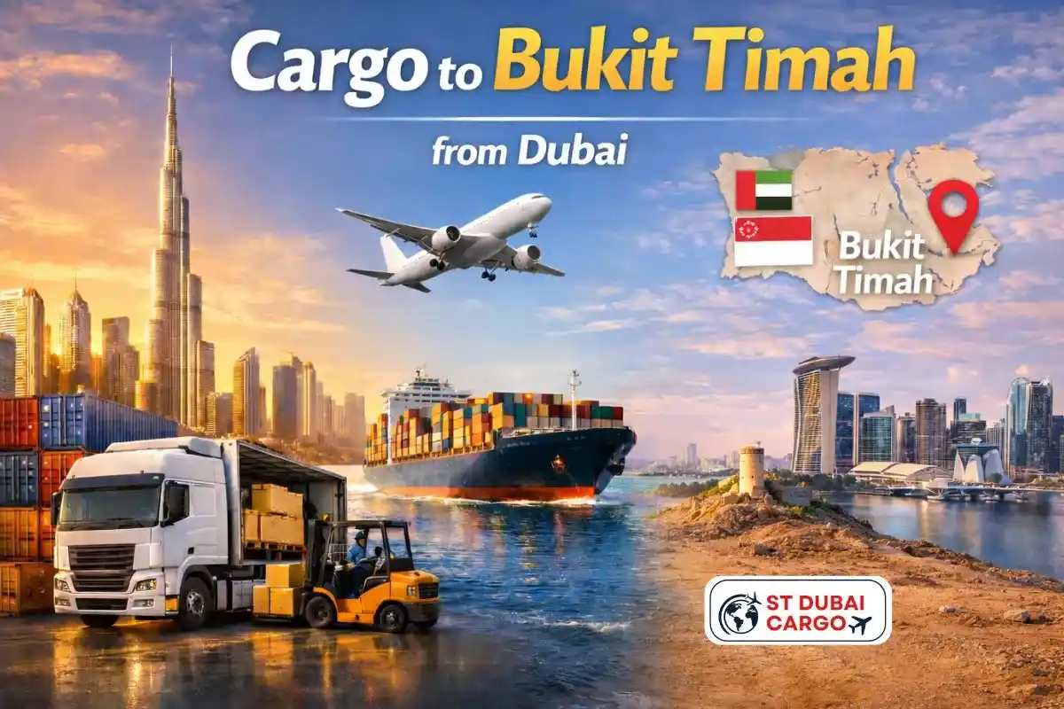 Cargo to Bukit Timah from Dubai