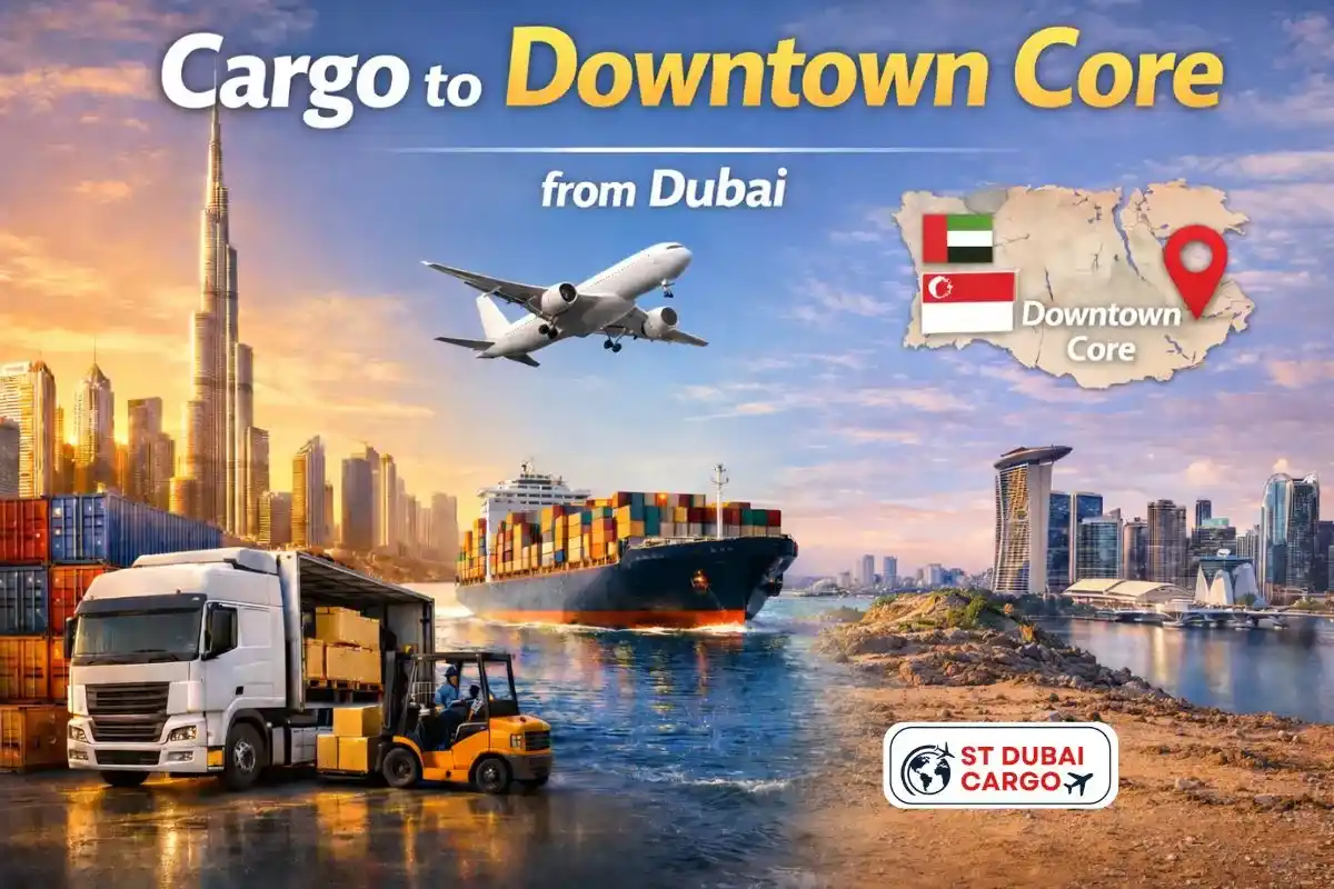 Cargo to Downtown Core from Dubai