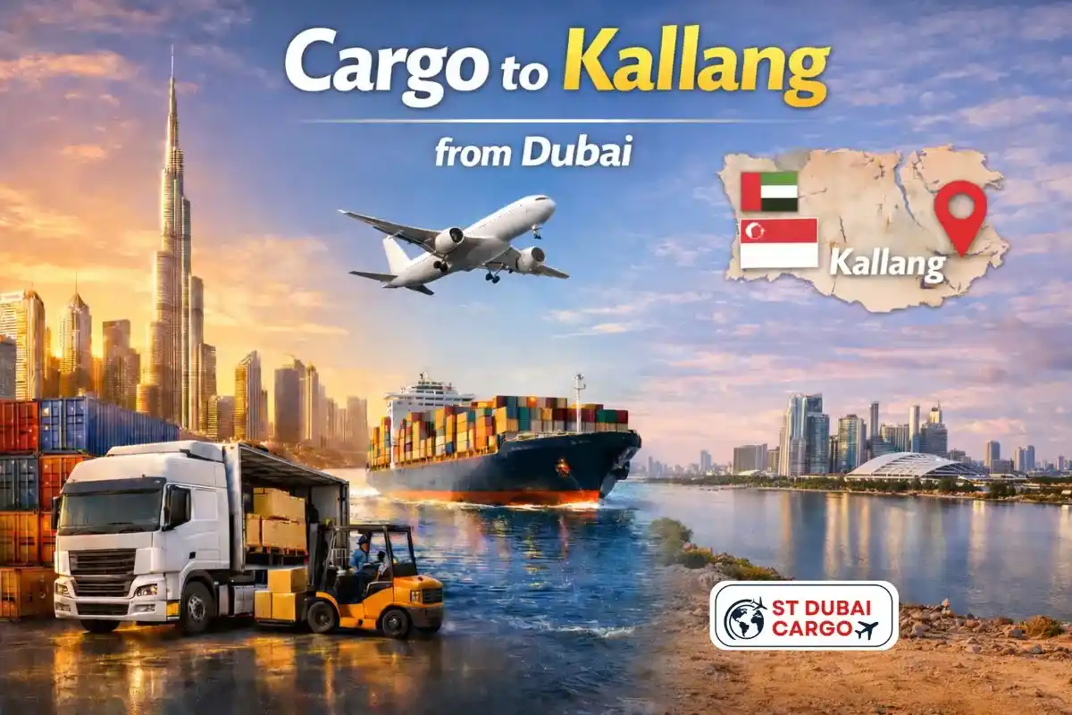 Cargo to Kallang from Dubai