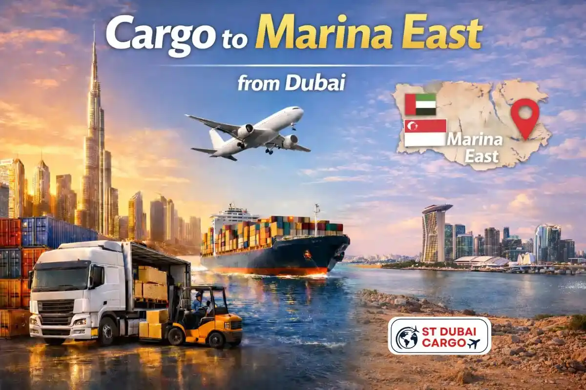 Cargo to Marina East from Dubai