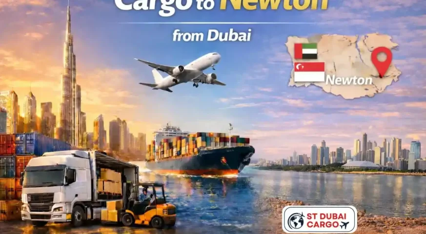 Cargo to Newton from Dubai