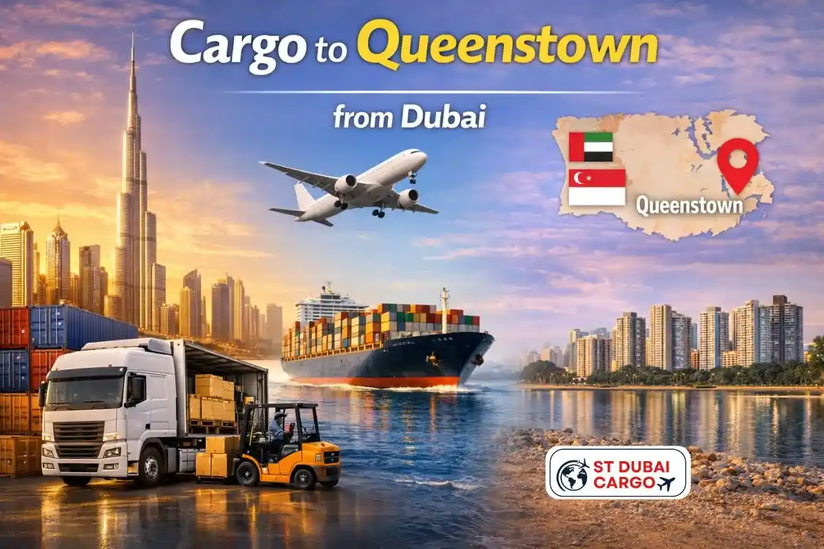 Cargo to Queenstown from Dubai