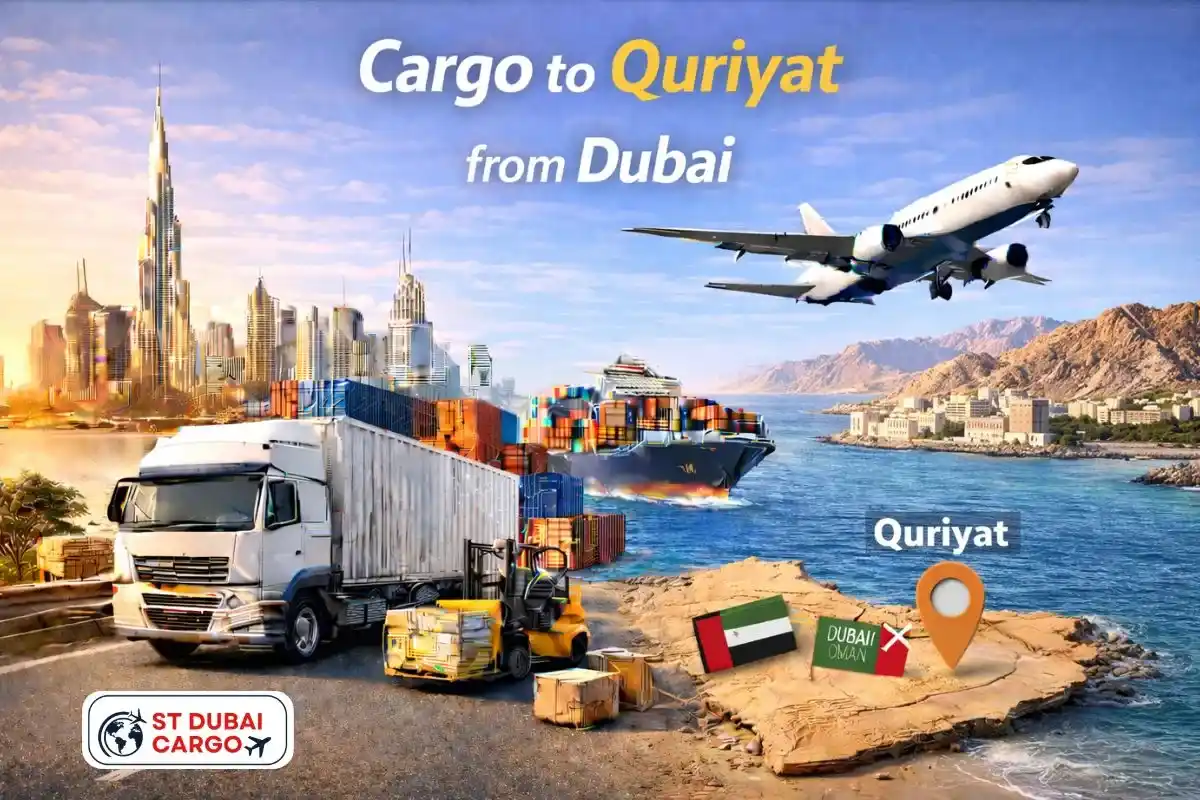 Cargo to Quriyat from Dubai