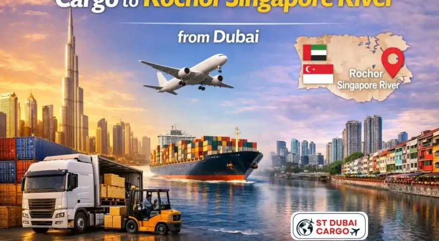 Cargo to Rochor Singapore River from Dubai